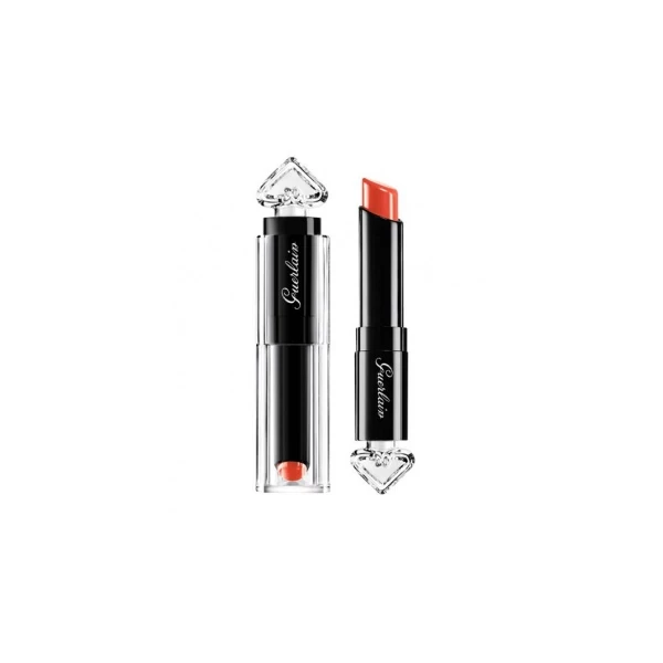 Guerlain - La Petite Robe Noire Le Rouge Delicieusement Brillant - Rossetto 020 Poppy Cap 3 Guerlain - La Petite Robe Noire Le Rouge Delicieusement Brillant - Rossetto 020 Poppy Cap